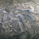 Churning texture in jupiter's atmosphere 